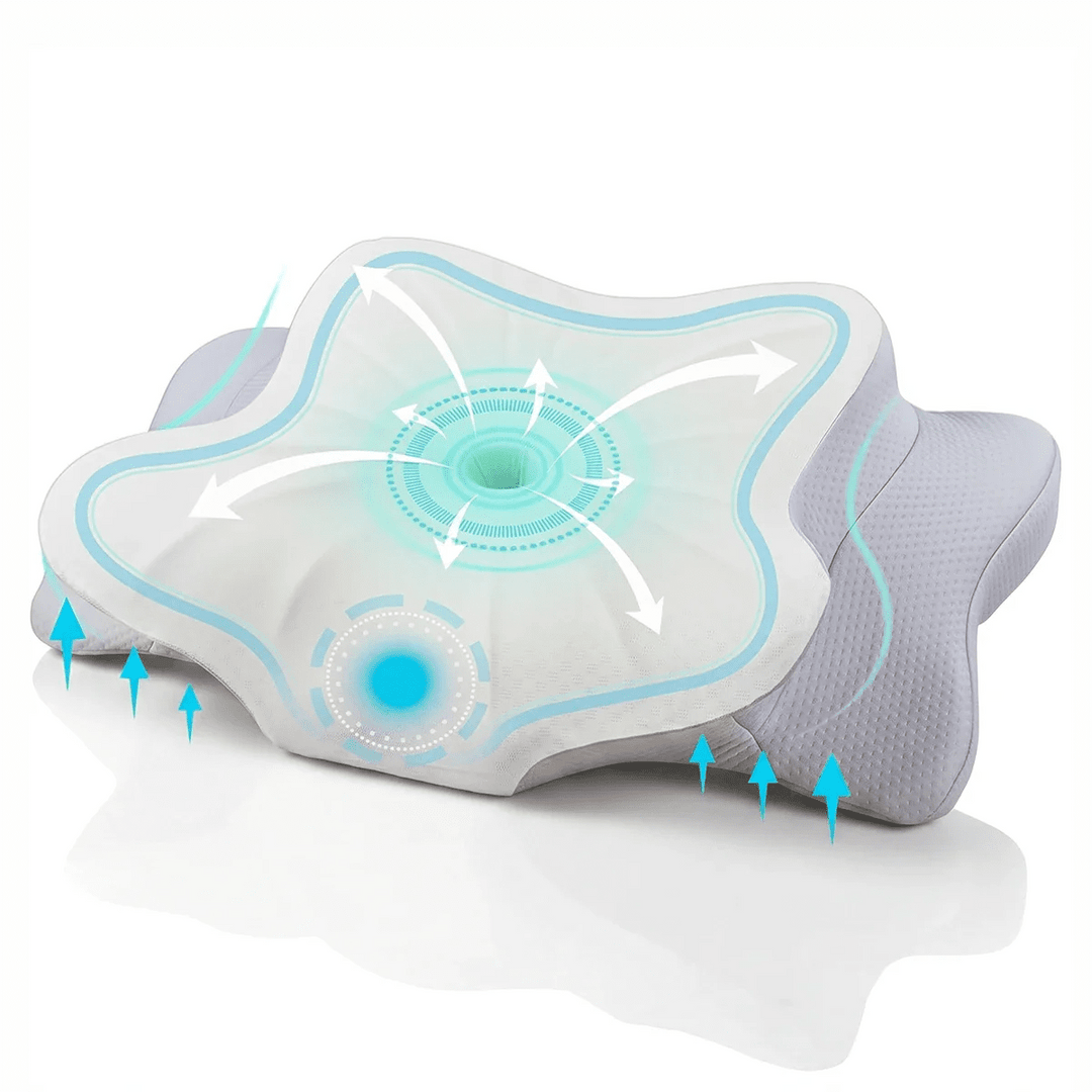 DreamAlign - Ergonomisk nackkudde med memory foam - AVABeauty.se