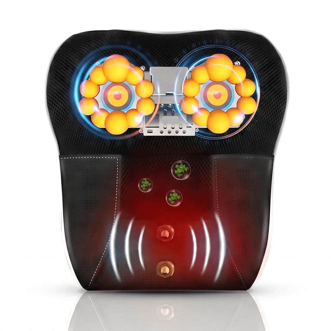 HeatFlow™ – Massagekudde med värme och vibration - AVABeauty.se