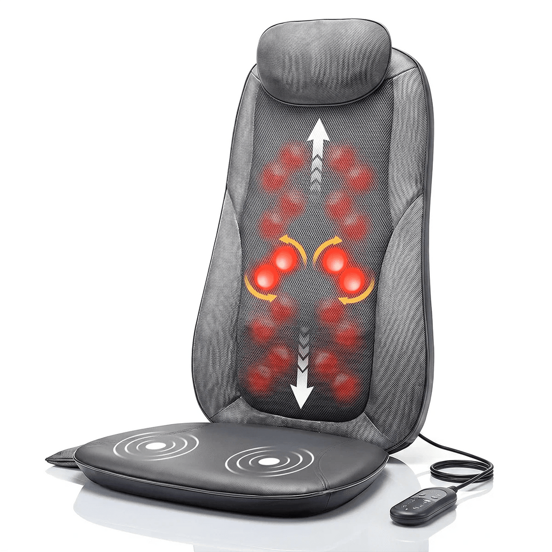 ShiatsuComfort+ – Elektrisk massagestol med Shiatsu-funktion - AVABeauty.se