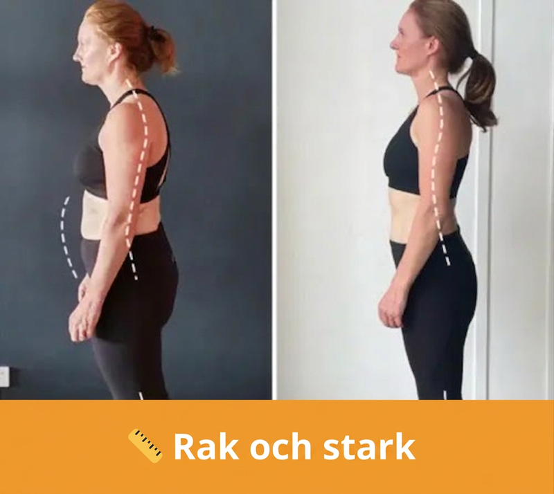 Vibrationsträning ger en hälsosam kroppshållning