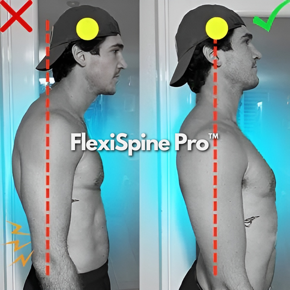 FlexiSpine Pro – Effektiv smärtlindring och avslappning för din rygg, använd den överallt