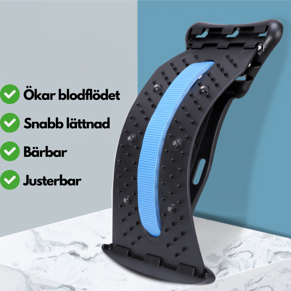 FlexiSpine Pro – Effektiv smärtlindring och avslappning för din rygg, använd den överallt