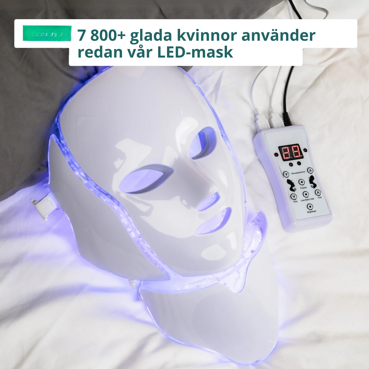 LED Ljusterapimask