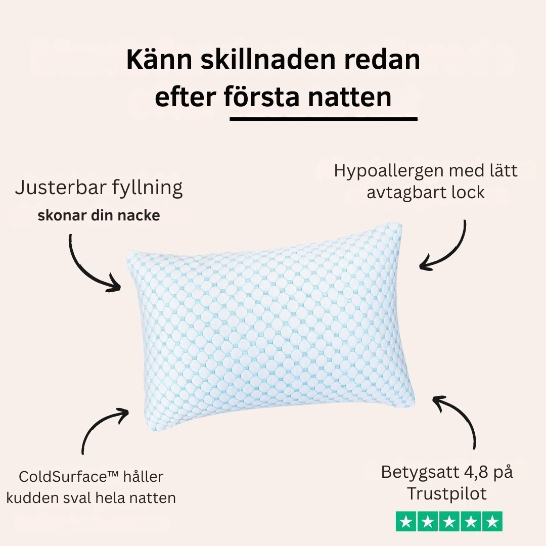 ComfortPillow 2.0 – Den justerbara huvudkudden (PAKETERBJUDANDE 2 STK.)