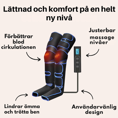 LegRelief+ – Kompressionsstövlar som lindrar smärta och spänningar