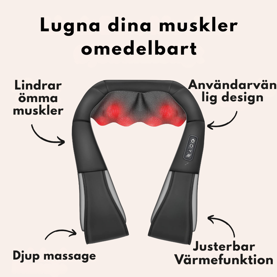 HomeMassager – Professionell axel- och nackmassage hemma!