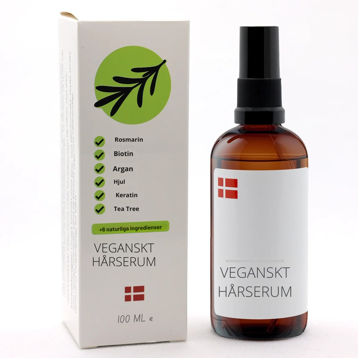 Veganskt Hårserum 100 ml