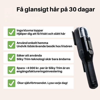 SilkyTrim – Hårtrimmer för kluvna toppar