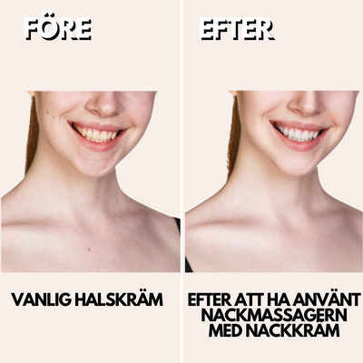Vibralift™ - Multifunktionell nack- och ansiktsmassageapparat med LED, ljudvibrationer och värme