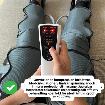 LegRelief+ – Kompressionsstövlar som lindrar smärta och spänningar