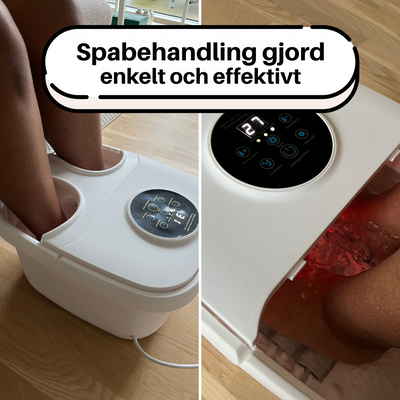Bubble Spa – Elektrisk fotmassageapparat med bubbelbad