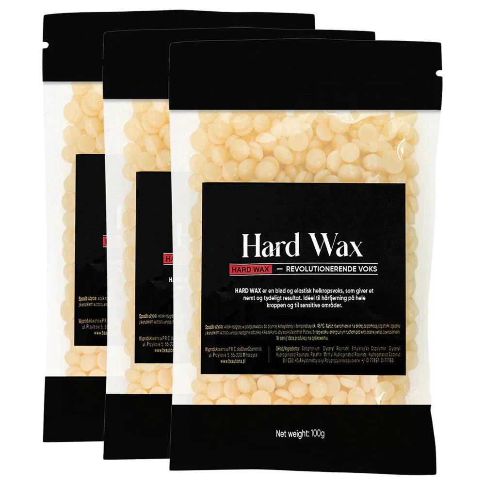 Vaxpärlor för hårborttagning – 3 st. Natural - AVABeauty.se
